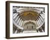 Carvings and Facade Mosaics on St. Mark's Basilica, Venice, Italy-Dennis Flaherty-Framed Photographic Print