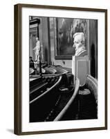 Carvings of Abraham Lincoln Inside the Capitol-George Skadding-Framed Photographic Print