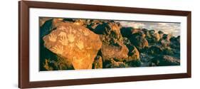 Carvings on Rocks at Petroglyph National Monument, Albuquerque, New Mexico, USA-null-Framed Photographic Print