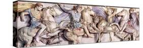 Carvings on Sarcophagus of Alexander the Great Representing Wishes For Tolerance Between Peoples-null-Stretched Canvas