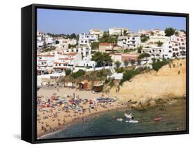 Carvoeiro, Algarve, Portugal, Europe-Amanda Hall-Framed Stretched Canvas