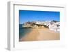 Carvoeiro and Beach, Algarve, Portugal, Europe-G&M Therin-Weise-Framed Photographic Print