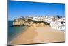 Carvoeiro and Beach, Algarve, Portugal, Europe-G&M Therin-Weise-Mounted Photographic Print