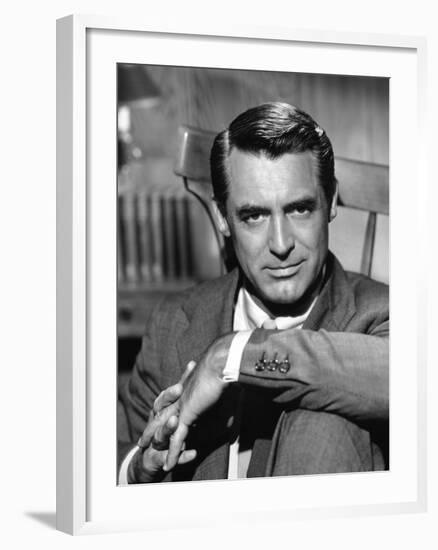 Cary Grant, 1956-null-Framed Photographic Print