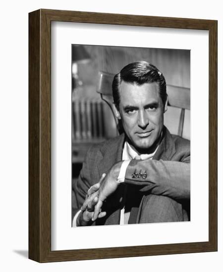 Cary Grant, 1956-null-Framed Photographic Print