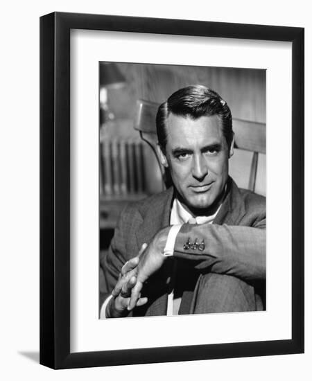 Cary Grant, 1956-null-Framed Photographic Print