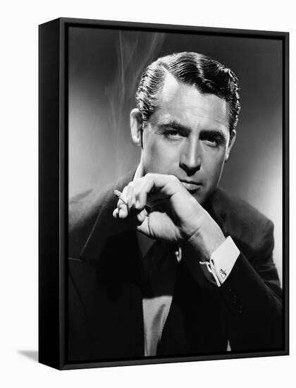 Cary Grant (b/w photo)-null-Framed Stretched Canvas