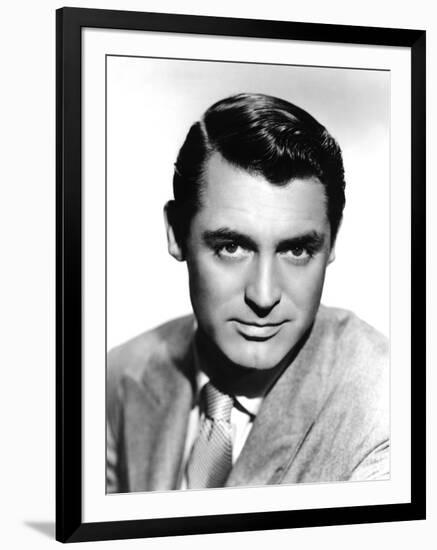 Cary Grant (b/w photo)-null-Framed Photo