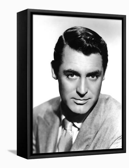 Cary Grant (b/w photo)-null-Framed Stretched Canvas