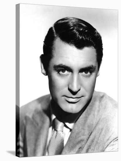 Cary Grant (b/w photo)-null-Stretched Canvas