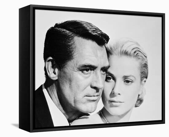 Cary Grant & Grace Kelly-null-Framed Stretched Canvas
