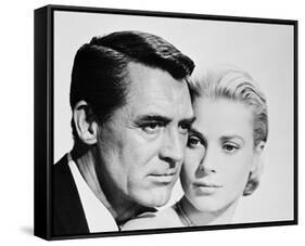 Cary Grant & Grace Kelly-null-Framed Stretched Canvas