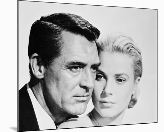 Cary Grant & Grace Kelly-null-Mounted Photo