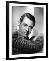 Cary Grant. "Notorious" 1946, Directed by Alfred Hitchcock-null-Framed Photographic Print