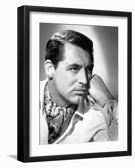 Cary Grant. "Notorious" 1946, Directed by Alfred Hitchcock-null-Framed Photographic Print