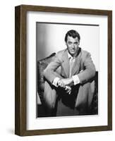 Cary Grant. "Once Upon a Honeymoon" 1942, Directed by Leo Mccarey-null-Framed Photographic Print