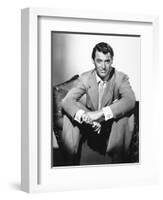 Cary Grant. "Once Upon a Honeymoon" 1942, Directed by Leo Mccarey-null-Framed Photographic Print