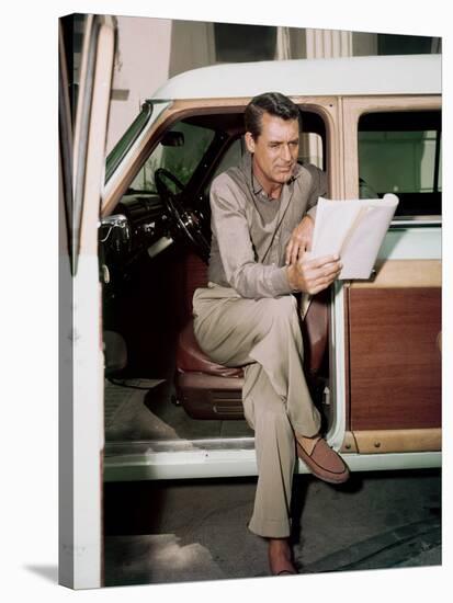 Cary Grant (photo)-null-Stretched Canvas
