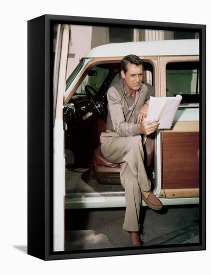 Cary Grant (photo)-null-Framed Stretched Canvas