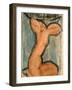 Caryatid, 1911-Amedeo Modigliani-Framed Giclee Print