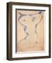 Caryatid, 1913-14-Amedeo Modigliani-Framed Giclee Print