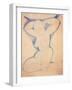 Caryatid, 1913-14-Amedeo Modigliani-Framed Giclee Print