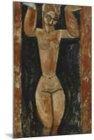 Caryatid; Cariatide, C.1911-1913-Amedeo Modigliani-Mounted Giclee Print