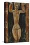 Caryatid; Cariatide, C.1911-1913-Amedeo Modigliani-Stretched Canvas