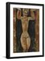 Caryatid; Cariatide, C.1911-1913-Amedeo Modigliani-Framed Giclee Print