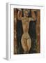 Caryatid; Cariatide, C.1911-1913-Amedeo Modigliani-Framed Giclee Print