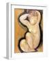 Caryatid, circa 1913-14-Amedeo Modigliani-Framed Giclee Print