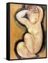 Caryatid, circa 1913-14-Amedeo Modigliani-Framed Stretched Canvas