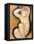 Caryatid, circa 1913-14-Amedeo Modigliani-Framed Stretched Canvas