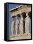 Caryatid Portico, Erechthion, Acropolis, UNESCO World Heritage Site, Athens, Greece, Europe-Thouvenin Guy-Framed Stretched Canvas