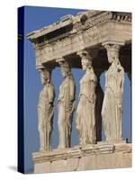 Caryatid Portico, Erechthion, Acropolis, UNESCO World Heritage Site, Athens, Greece, Europe-Thouvenin Guy-Stretched Canvas