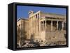 Caryatid Portico, Erechthion, Acropolis, UNESCO World Heritage Site, Athens, Greece, Europe-Thouvenin Guy-Framed Stretched Canvas