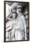 Caryatid sculpted female figure statues in the historic centre, Vienna, Austria-Stefano Politi Markovina-Framed Photographic Print