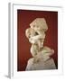 Caryatid with a Stone, 1881-82-Auguste Rodin-Framed Giclee Print