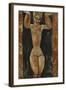 Caryatid-Amedeo Modigliani-Framed Giclee Print