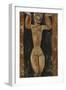 Caryatid-Amedeo Modigliani-Framed Giclee Print