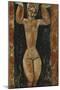 Caryatid-Amedeo Modigliani-Mounted Giclee Print