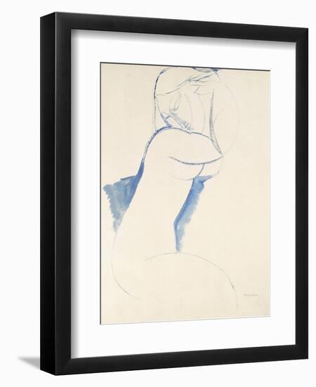 Caryatide, C.1913-Amedeo Modigliani-Framed Giclee Print