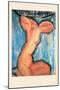 Caryatide-Amedeo Modigliani-Mounted Art Print