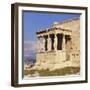 Caryatids, Erechteion, Acropolis, Athens, Greece-Roy Rainford-Framed Photographic Print