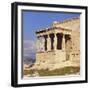 Caryatids, Erechteion, Acropolis, Athens, Greece-Roy Rainford-Framed Photographic Print