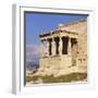 Caryatids, Erechteion, Acropolis, Athens, Greece-Roy Rainford-Framed Photographic Print