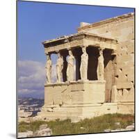 Caryatids, Erechteion, Acropolis, Athens, Greece-Roy Rainford-Mounted Photographic Print