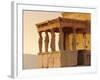 Caryatids Portico, Figures of the Six Maidens, Erechtheion, Athens, Greece, Europe-Guy Thouvenin-Framed Photographic Print