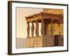 Caryatids Portico, Figures of the Six Maidens, Erechtheion, Athens, Greece, Europe-Guy Thouvenin-Framed Photographic Print