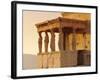 Caryatids Portico, Figures of the Six Maidens, Erechtheion, Athens, Greece, Europe-Guy Thouvenin-Framed Photographic Print